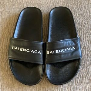 Balenciaga LEATHER slides